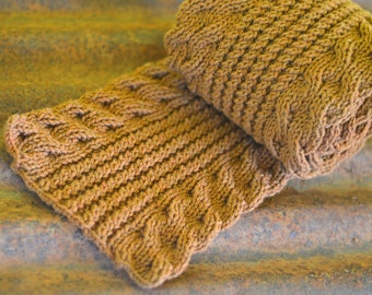 Oktober Road Schal Strickanleitung / PDF INSTANT DOWNLOAD / Anleitung für Strickschal / Strickanleitung für Schal Halswärmer