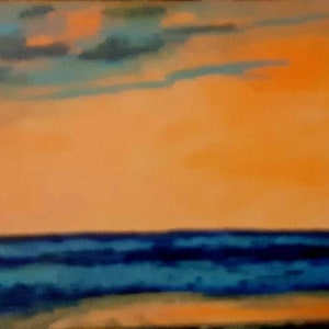 Sunset Shores 16x20 Acrylic Canvas image 5