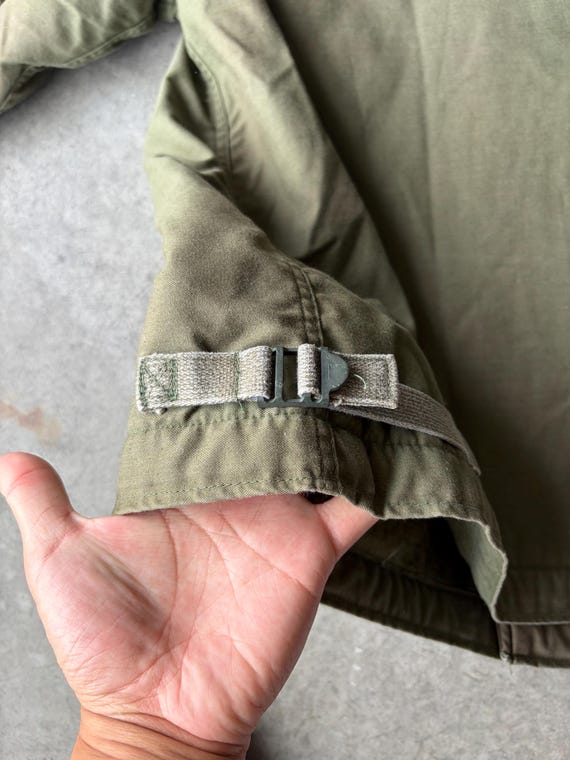 VTG 1970s A-2 Deck Jacket USN Mens Large - image 6