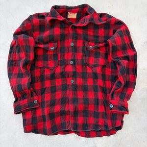 Vintage 1940's Flannel Shirts - Etsy