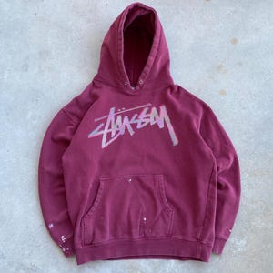 Vintage Stussy Hoodie - Etsy