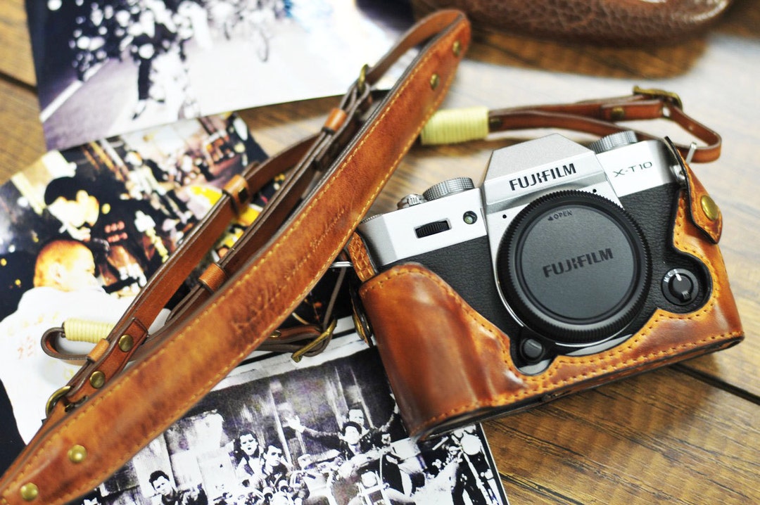 Cow Leather Case for Fujifilm X-T20 Xt20 X-T10 X-t10 Camera Case, Camera  Bag, Leather Bag, Leather Strap, Case for Camera