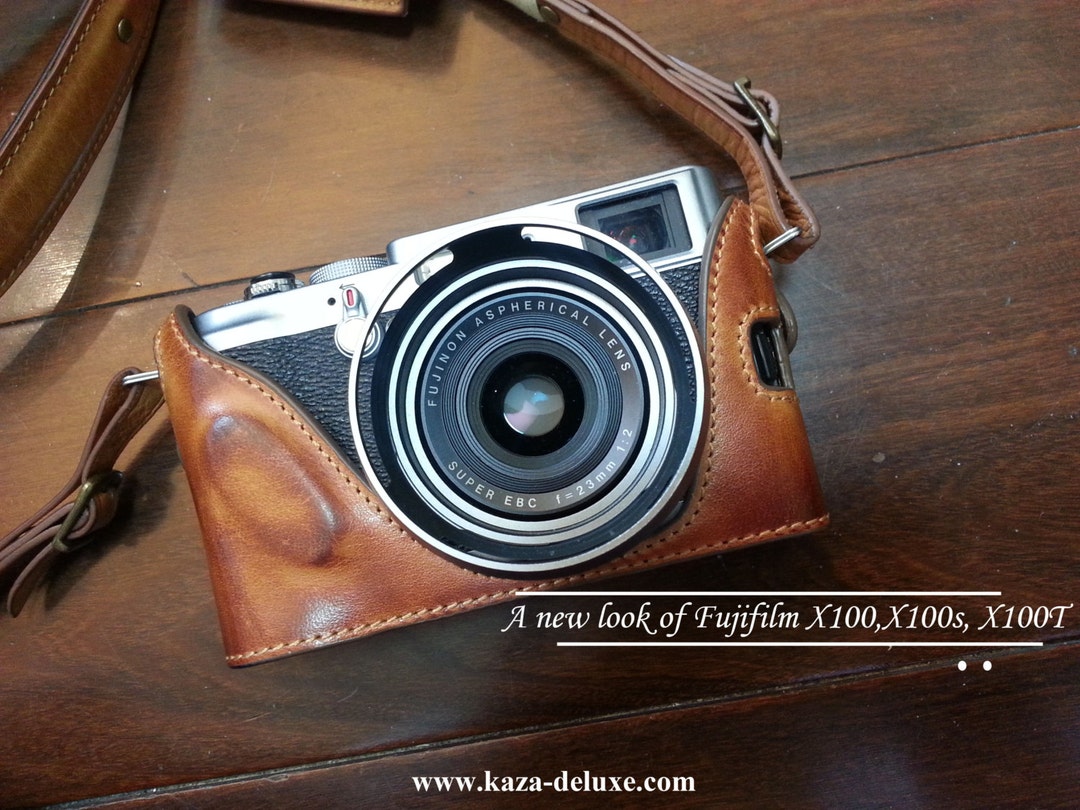 Cow Leather Case for Fujifilm X100T X100S / Fujifilm X100 Include