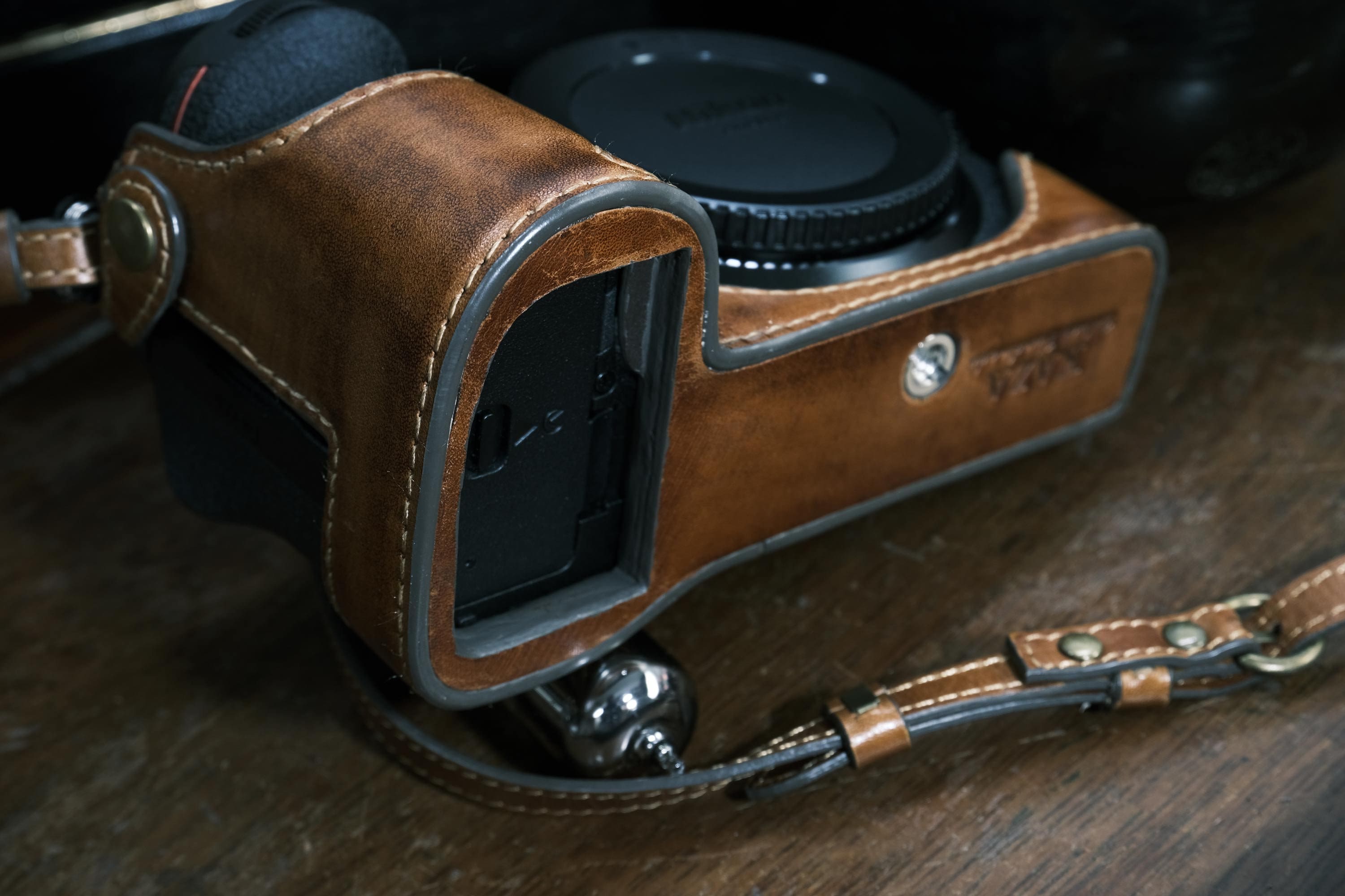 Leather Camera Case With Strap for Nikon Z5/Z6/Z7/Z6II/Z7II Series