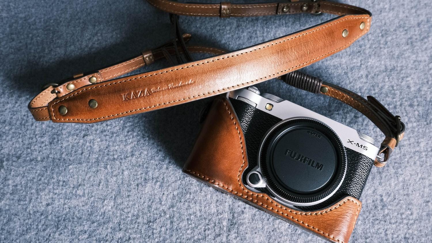 とっておきし新春福袋 Cow Leather Leather Include X-m5 / XM5 Fujifilm for Case 小物入れ