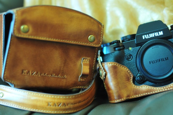 富士フイルム X-T1/ XT1 xt1 x-t1 用牛革ケースには、レザーフルケース