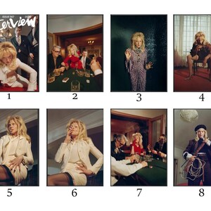 Póster de Madonna para la revista Interview 2026, decoración para el hogar, decoración de pared