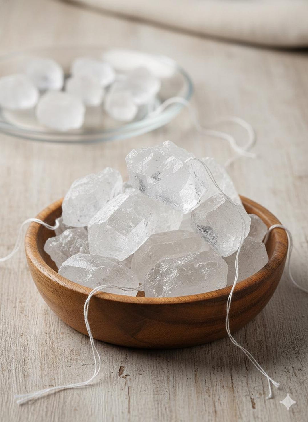 Thread Sugar Dhaga Mishri | Natural Crystal Rock Sugar Lumps on Thread - Etsy