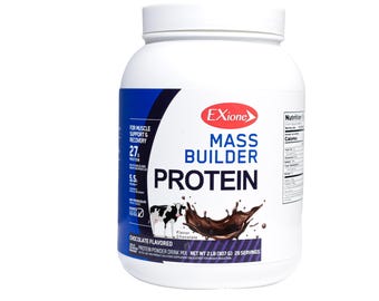 Chocolate Mass Builder Protein Powder: 27g Protein, Muscle Gain