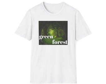 Green Forest Nature Lover T-Shirt Outdoor Wildness lovers fit