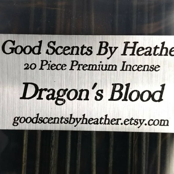 Dragon's Blood Incense Sticks - 20 piece