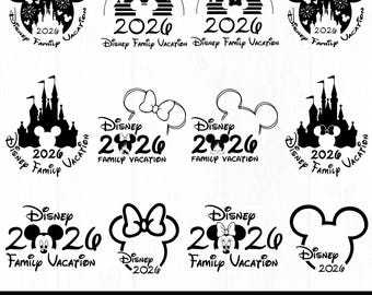 Viaje familiar 2026 Svg, Vacaciones familiares 2026, Reino mágico Png, Modo vacaciones Png, Diseño de viaje familiar, Equipo familiar Svg, Descarga digital,
