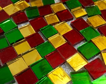 Colored mosaic tiles | Etsy