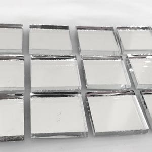 MIRROR Strips of Glass (B14-mir) 1-1/2 Pounds for Stained Glass / Mosaics /  Art Mirror Project