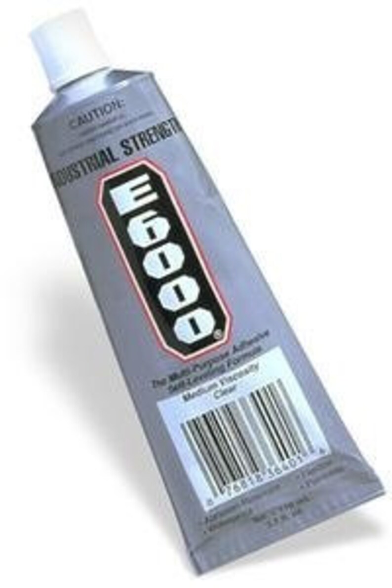 SALE E6000 Adhesive Glass & Jewelry Glue LG 3.7oz Etsy