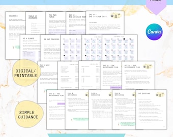 30-Day Declutter Challenge | Flexible Pacing | Home Organization Printable