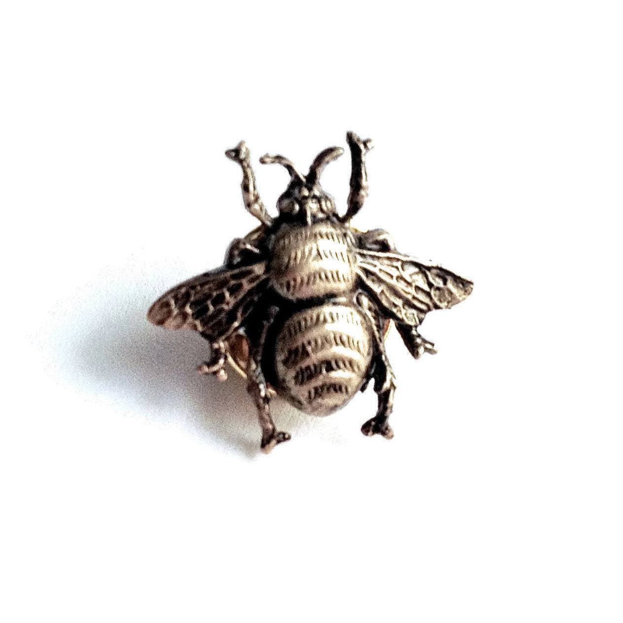 Bee Tie Tack / Unisex Pin Men's Handcrafted Victorian Etsy