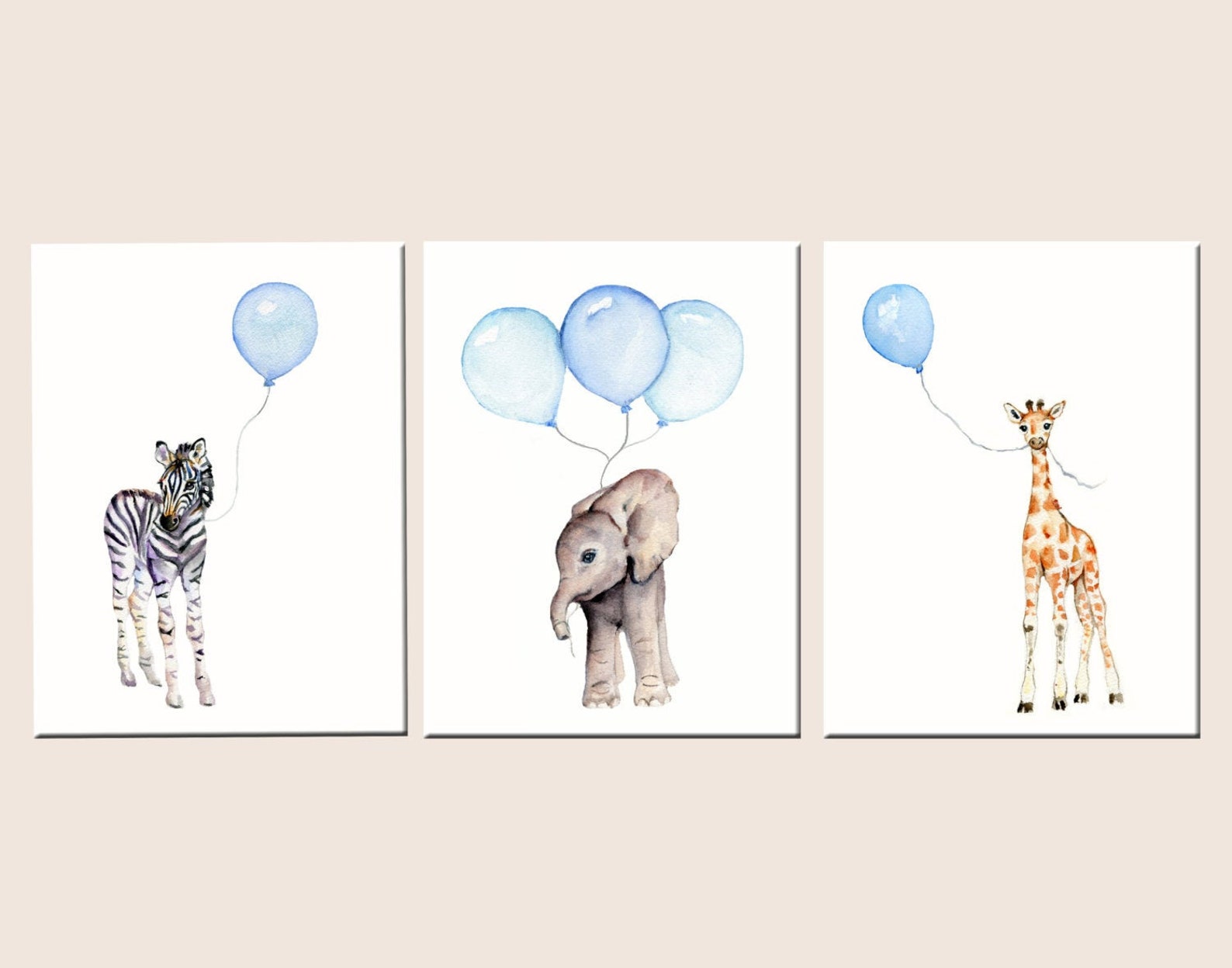 Grey and Blue Nursery Light Blue Nursery Baby Boy Wall Art Etsy