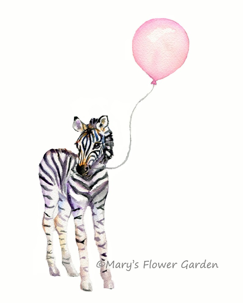 Nursery Decor Girl Pink and Gray Baby Wall Art Animals Etsy