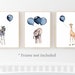 nursery wall art boy nursery decor baby animal prints  baby boy wall decor children's art prints navy blue nursery watercolor set 