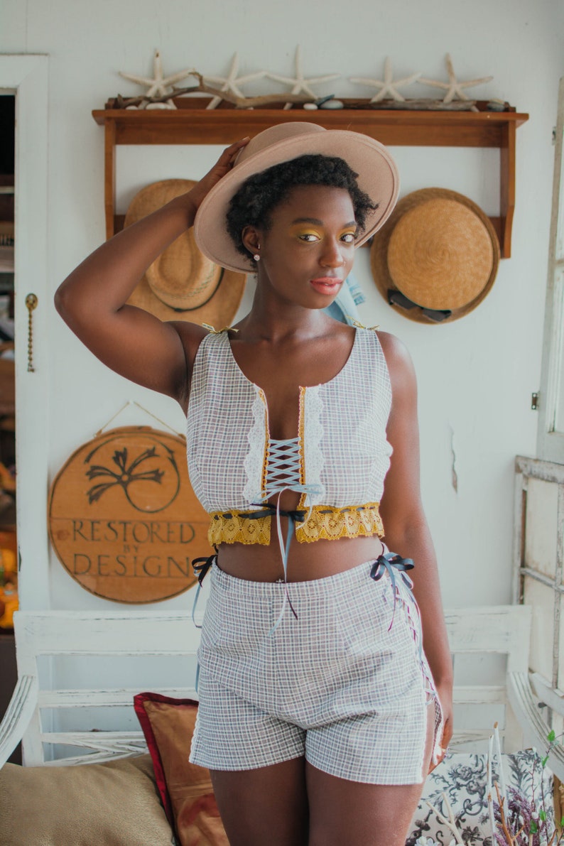 cream bralette crop top