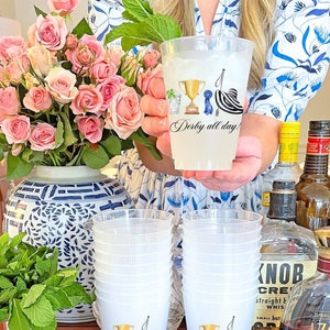 Kentucky Derby Party Cups Horse Racing Decorations and Favors image 1