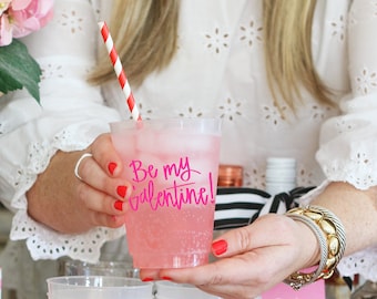 Galentines Day Cups, Valentines Day Party Favors, Galentine's Day Gifts, Party Decorations