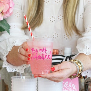 Galentines Day Cups, Valentines Day Party Favors, Galentine's Day Gifts, Party Decorations image 1