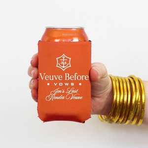 Veuve Before Vows Bachelorette Party Favors - Last Rendez Veuve Champagne Decorations