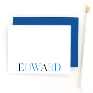 Notas de agradecimento para bebê menino/conjuntos de papelaria personalizados para crianças/estacionário personalizado/ideia de presente para bebê