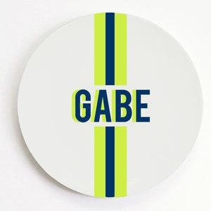 Custom Dinner Plates - Kids Name Personalized Plate - Melamine Plate - Boy Birthday Gift