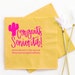 see more listings in the Personalized Napkins section