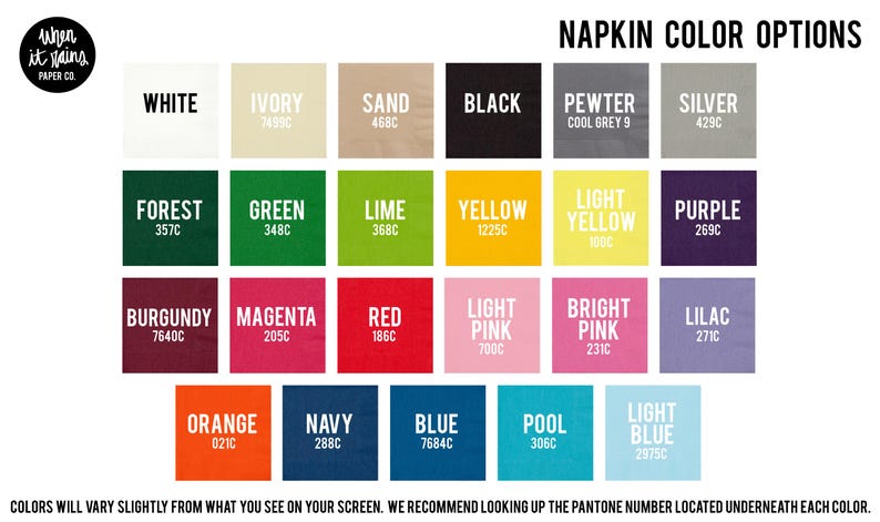 a color chart of different shades of paint