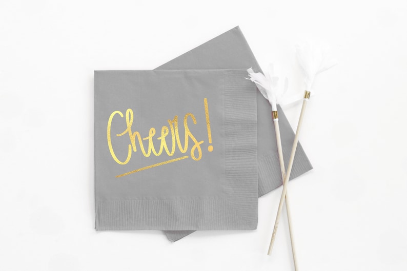 WhenitRainsPaper Cocktail Napkins