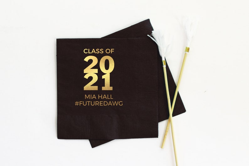 Graduation Party Cups Graduation Decorations 2021 Custom Party Favors Class of 2021 Personalized Plastic Cups