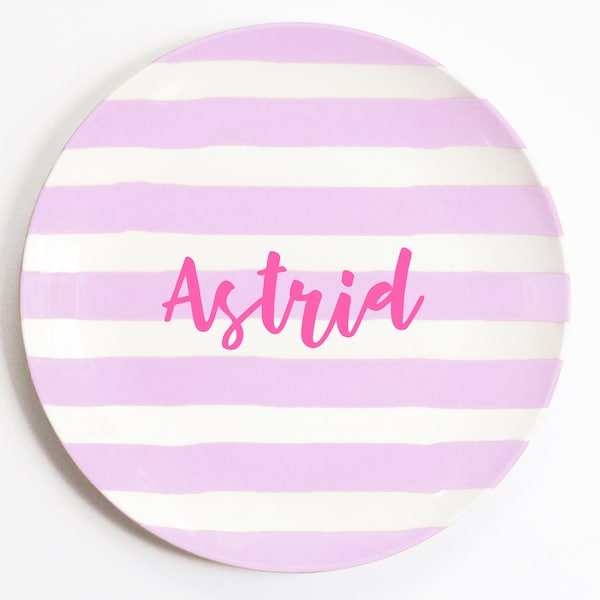 Birthday Plate Etsy