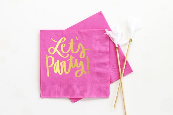 Birthday Napkins Cheap Cocktail Napkins for Bar Cart Hostess Gift Basket Ideas