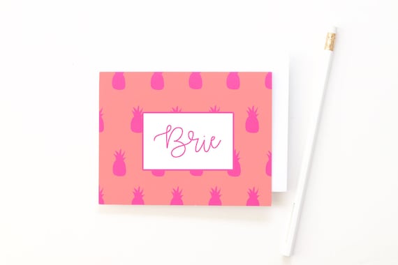 personalized stationery for girls