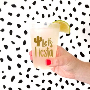 Fiesta Cups Mexican Themed Birthday Mexico Bachelorette Party Cups Cinco De Mayo Decorations Fiesta Party Favors image 9