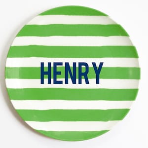 Personalized Melamine Plate Custom Birthday Plate for Kids