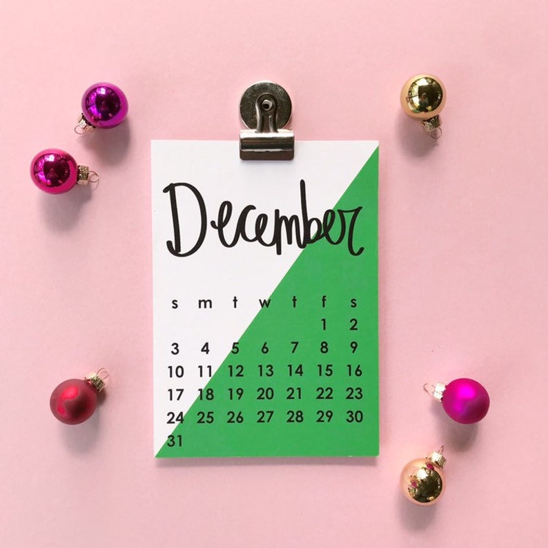 2019 Wall Calendar Monthly Magnetic Desk Accessories Gifts For Mom
