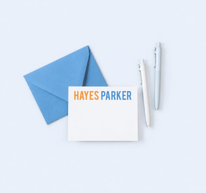 Personalized Stationary for Girls- Girls Stationery Set- Kids Thank You Notes- Personalized Stationery for Kids image 7