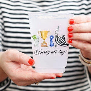 Kentucky Derby Party Cups Horse Racing Decorations and Favors image 4