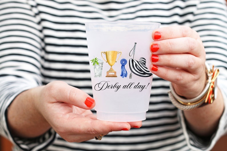 Kentucky Derby Party Cups Horse Racing Decorations and Favors image 4
