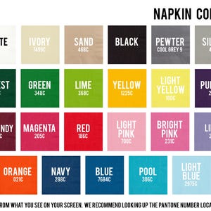 a color chart of different shades of paint