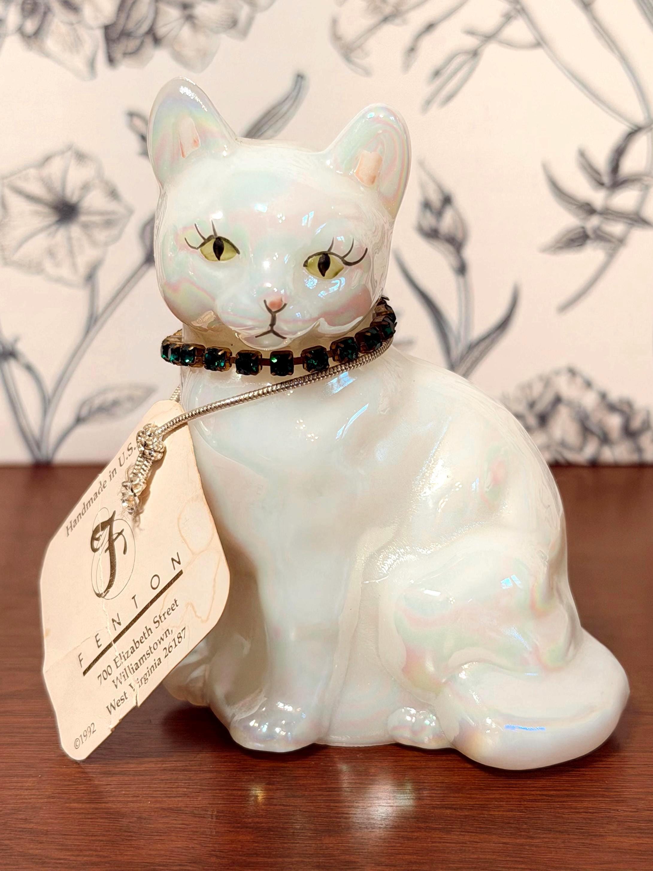 Fenton Cat - Etsy
