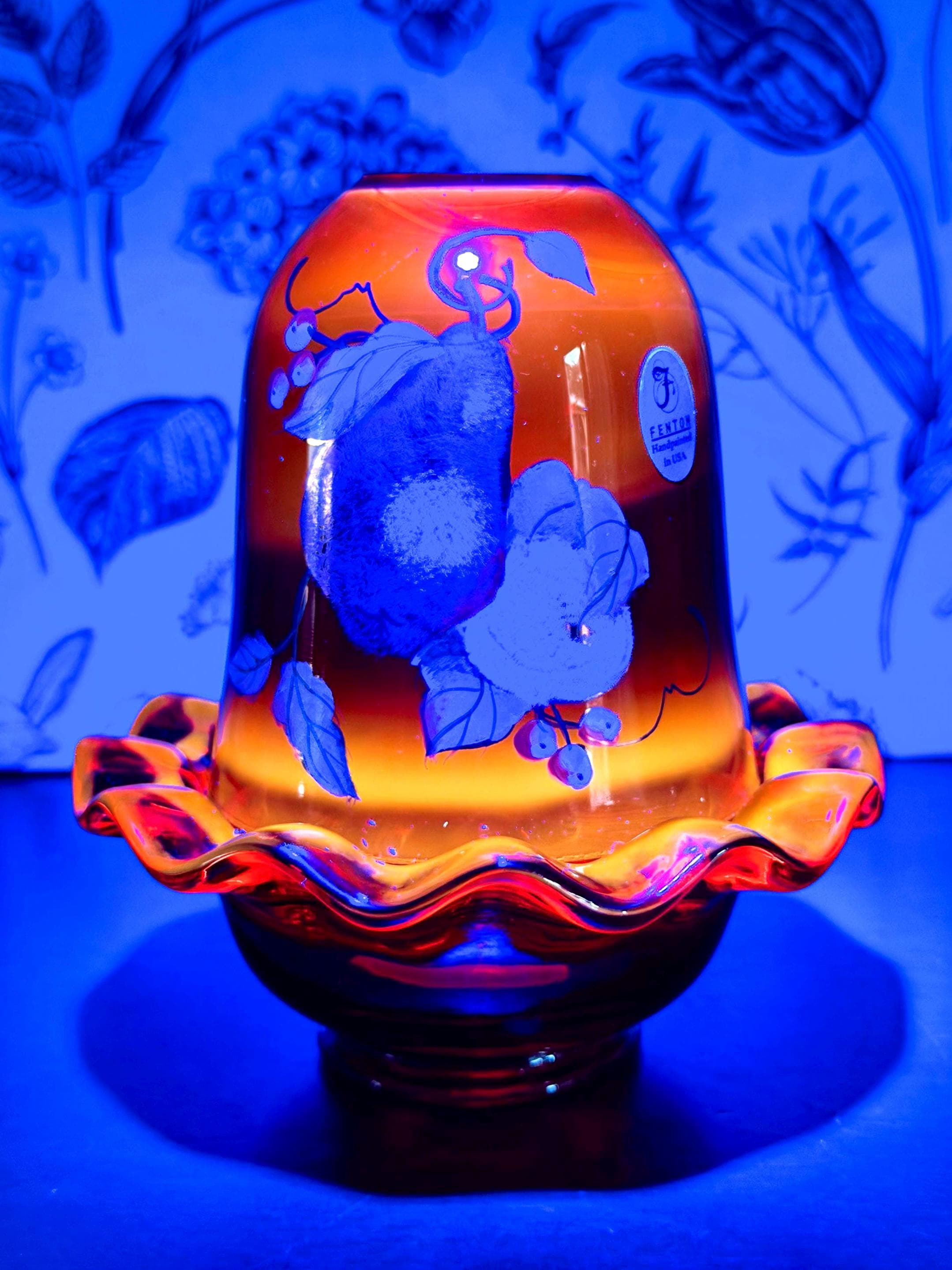 Vintage Fenton Lamps - Etsy