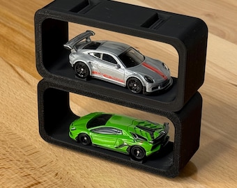 Stand for 5 Cars - Hot Wheels Car Display Stand - 1/64 Scale Model