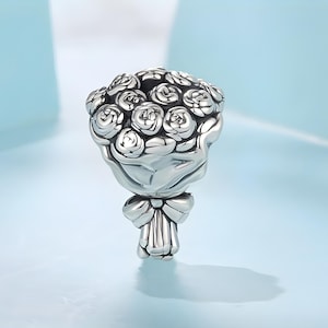 Pandora flower bouquet charm - Etsy 日本