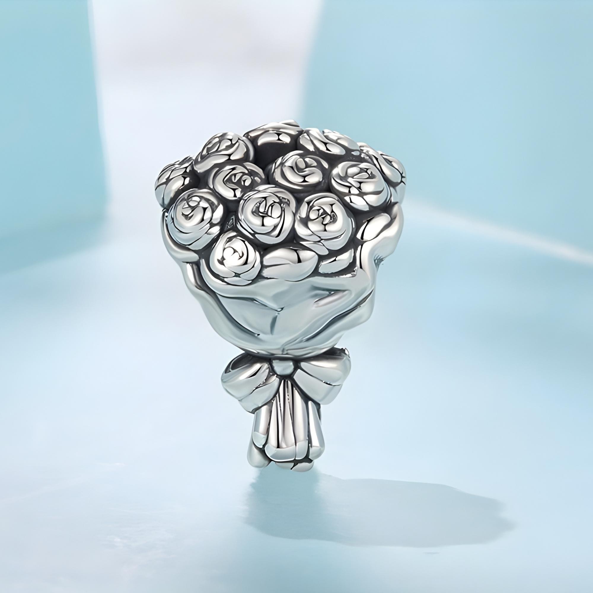 Pandora flower bouquet charm - Etsy 日本